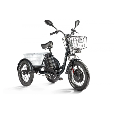 Трицикл Eltreco Porter Fat 700 Черный