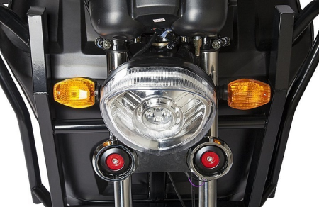 Грузовой электротрицикл Rutrike D2 1500 60V1000W черный