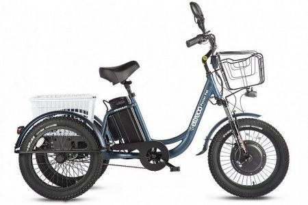 Трицикл Eltreco Porter Fat 500 черный
