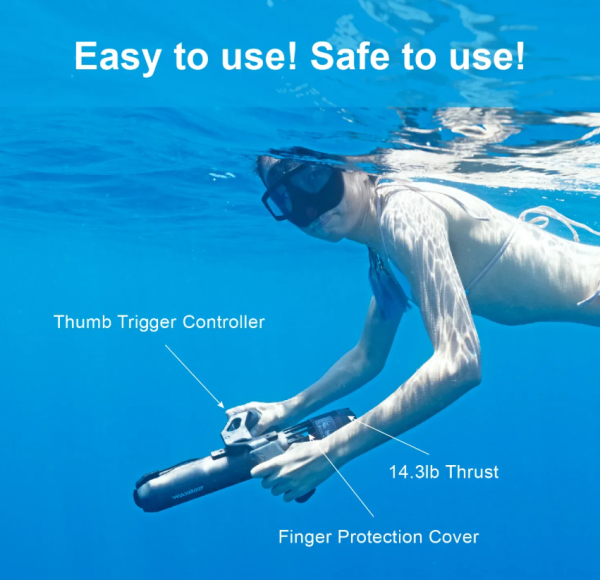 Подводный электроскутер SUBNADO-UNDERWATER SCOOTER WAYDOO LITE
