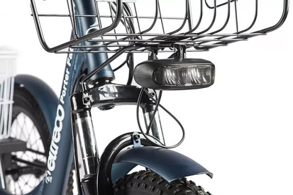 Трицикл Eltreco Porter Fat 500 UP! Темно-синий