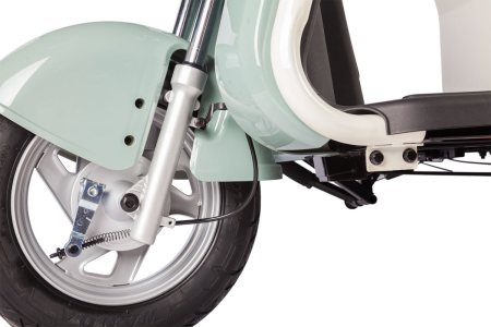 Электротрицикл Rutrike Gelbert Beta 48V/60V 800Вт серо-белый