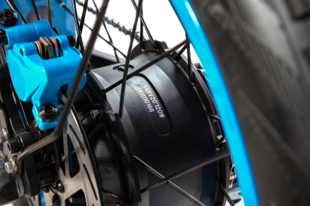 Электровелосипед Syccyba H2 (F11) DUAL 20AH синий