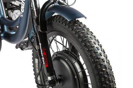 Трицикл Eltreco Porter Fat 500 серебристый