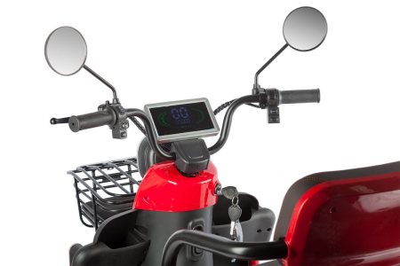 Электротрицикл Rutrike Gelbert Kappa 48V/60V 650Вт красный