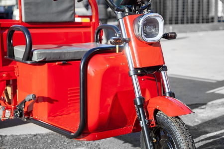 Грузовой электротрицикл Rutrike Амулет 1100 60V650W красный