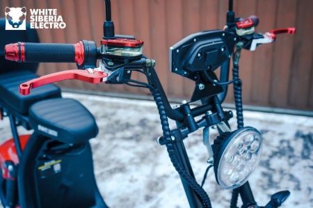 Электроскутер WHITE SIBERIA Pro 2000W