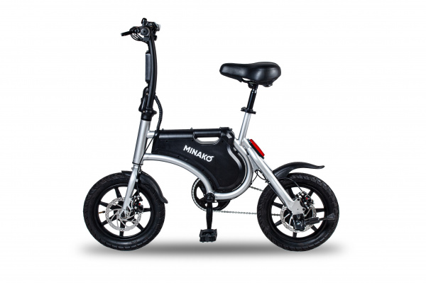 Электровелосипед Minako Smart 10 Ah Серый